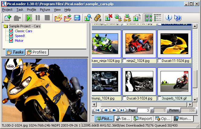 PicaLoader Screenshot